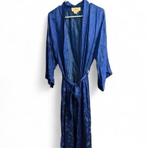 vintage four seasons silk robe